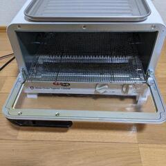 値下げ！オーブントースター　置き台とセットで！ピザも焼けます！の画像