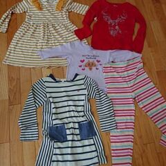 ハッシュアッシュ☆GAP☆ベベ他☆110センチ☆5点セット