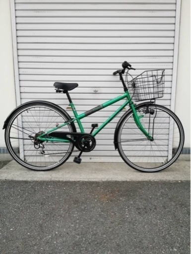 ☆前後タイヤ新古品☆ 27インチ LEDダイナモライトシティーサイクル　防犯登録料込!! [No.248]