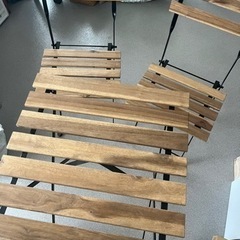 【取引中】IKEA テルノー　テーブル　チェア　セット
