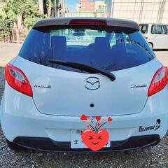 ★マシダ ☆デミオ 白い、車検有効期限

 なし、走行距離

 116,542kmの画像