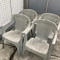 ガーデンチェア×4脚