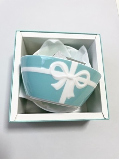 Tiffany 食器　リボン　2枚ペアセット　ボウル