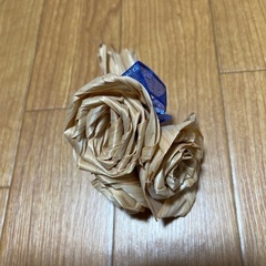 29日に処分します。端材で作られたミニブーケ