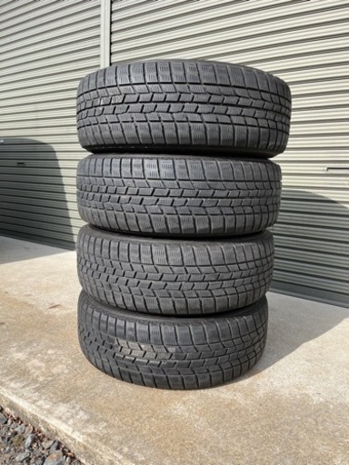 ★215/65R16 アルファードに使用　アルミホイール付きスタッドレス4本セット