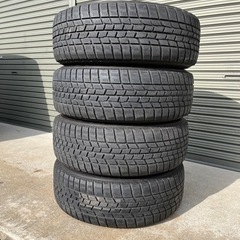 ☆215/65R16 アルファードに使用 アルミホイール付きスタッドレス4本セット