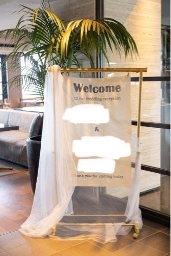 結婚式コッパースタンド(ゴールド) 楽天市場】アクリル ウェルカムボード セット コッパースタンド