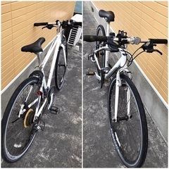 あさひ PRECISION SPORTS 軽量 アルミ製 クロスバイク 自転車 SHIMANO シマノ ロードバイク マウンテンバイク サイクリングの画像