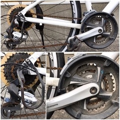 あさひ PRECISION SPORTS 軽量 アルミ製 クロスバイク 自転車 SHIMANO シマノ ロードバイク マウンテンバイク サイクリングの画像