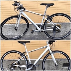 あさひ PRECISION SPORTS 軽量 アルミ製 クロスバイク 自転車 SHIMANO シマノ ロードバイク マウンテンバイク サイクリングの画像