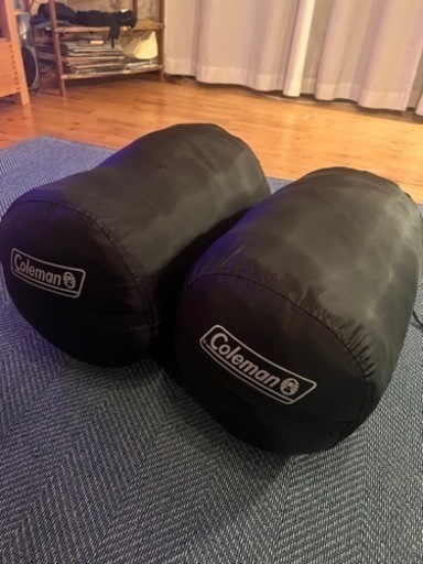 ?【美品】2個セット Coleman エクストリームウェザーマミースリーピングバッグ コールマン