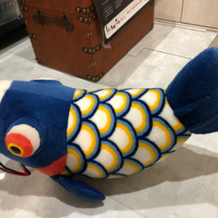 こいあそび　鯉のぼり　巨大ぬいぐるみ　撮影に