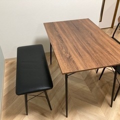 【取引中】ダイニングテーブルセットの画像