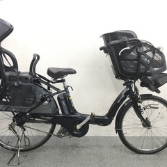 お買い得　子供乗せ電動自転車　3人乗り　子供シート付き　ブリヂストン製