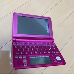 電子辞書　ピンク　美品の画像