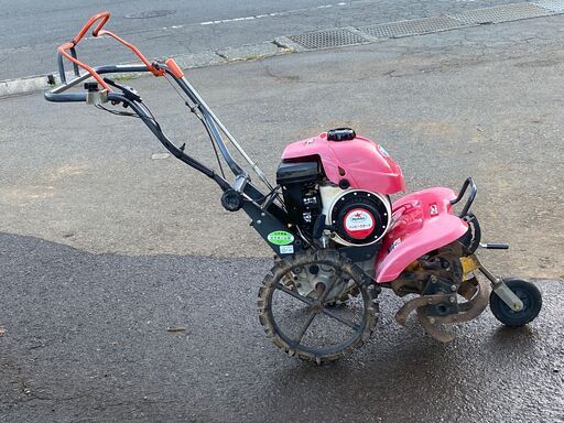 現物確認歓迎 初期不良安心対応 整備済 女性も扱い易い ロビン ハッピースタート 3馬力 一軸正逆転フロントロータリ 耕運機 FRC3 三菱 MFR3