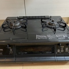 パロマ ガスコンロ IC-365WA-R 都市ガス用 水無両面焼き