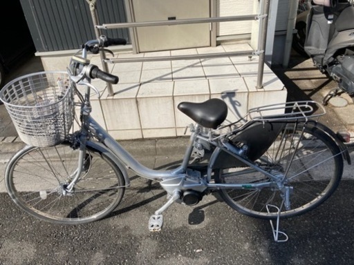 電動自転車 ブリヂストン(BRIDGESTONE) フロンティアデラックス M.XHスパークルシルバー 26インチ