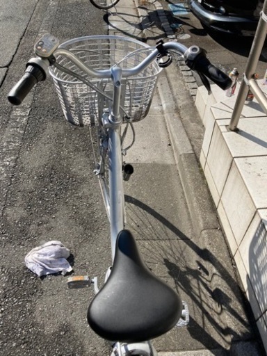 電動自転車 ブリヂストン(BRIDGESTONE) フロンティアデラックス M.XHスパークルシルバー 26インチ