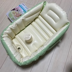 リッチェル ふかふかベビーバス プラス plus