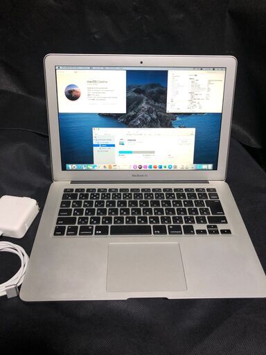 「MacBook Air 13インチ Mid 2012 MD231J/A」Core i5搭載 / メモリー4GB / SSD-128GB / 軽量薄型モバイルノートPC / Webカメラ / Bluetooth / 無線LAN / MacOS(Catalina)&Office2019とWin10＆Office2010の選択起動可能 /バッテリー使用可 / 中古品