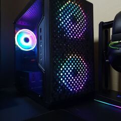 美しいRGBハイエンドゲーミングPC Ryzen 5 2600/GTX1070/16GB