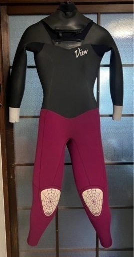 送料込★美品#セミドライ/ VIEW☆ウェットスーツ#5ミリ３ミリ