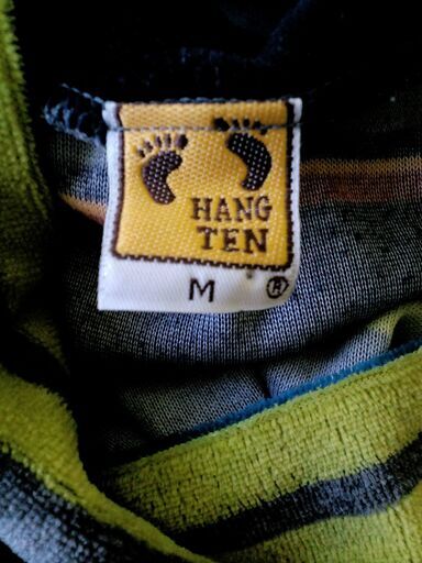 終了】 サーファーブランド ビンテージ Hang Ten タートルネック M