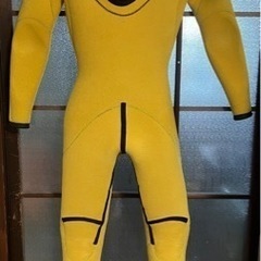 美品☆セミドライ／BEWET ウェットスーツ#５ミリ３ミリの画像