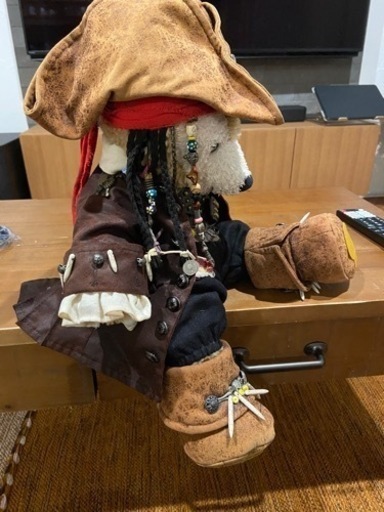 ダッフィ　コスチューム　衣装　海賊　パイレーツ オブカリビアン　ジャックスパロウ 