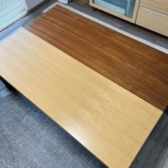 オシャレな家具調こたつ
