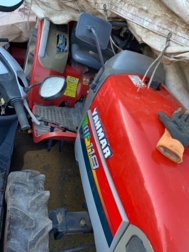 ヤンマー 中古トラクター AF118 使用時間：272.4h 美品