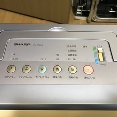 シャープ【除湿器＆冷風】コンビニクーラー プラズマクラスター付　室内干しや夏場のスポットクーラーにの画像