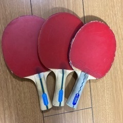 卓球ラケット　3本　