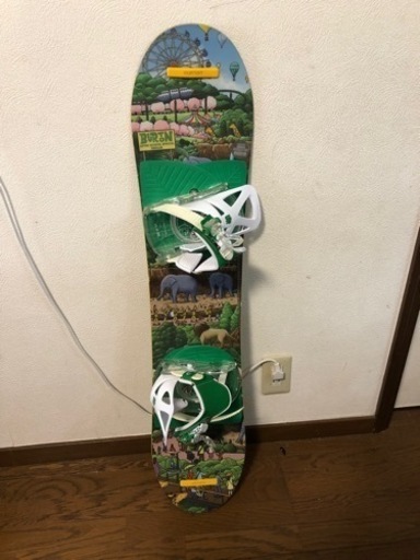 バートン子供用スノーボード105cmビンディング付き