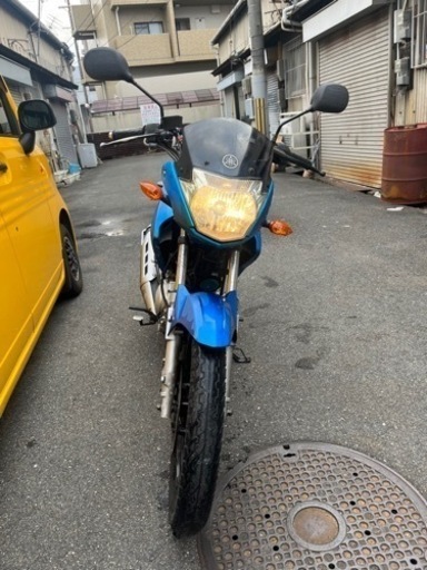 YBR125キックつき！
