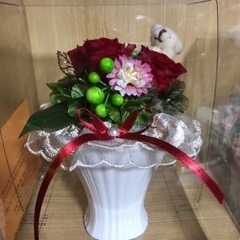 ブリザードフラワー　造花　①
