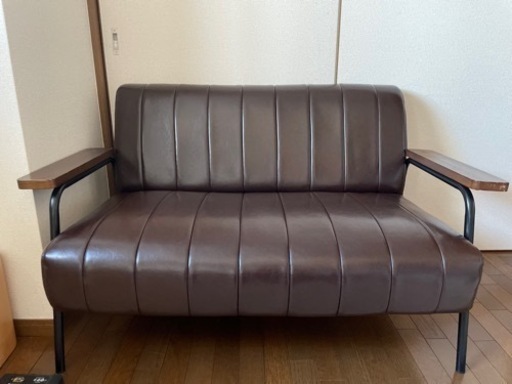 ニトリ合皮ソファ　値下げ対応