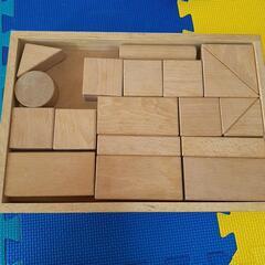 積み木　お話し中