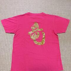 150サイズ　ピンク色　半袖シャツの画像