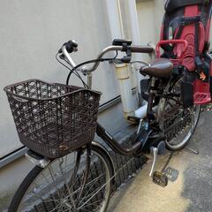 ジャンク　Panasonic パナソニック　子乗せ電動自転車