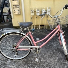 自転車(ピンク/27inch)※相談中の画像