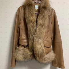 革ジャケット ファー