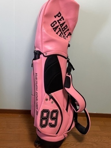 【パーリーゲイツ】キャディバッグ　ピンク