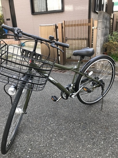 値下げ★27インチ★アメリカンイーグル★６段ギア★モスグリーン人気色