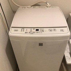 AQUA 2016年　洗濯機　決まりました