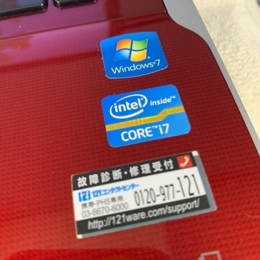 爆速i7マシーンNEC LaVie LL750/H HDD→SSD YAMAHA製スピーカーでスッゲー音しますよ！ほぼ新品