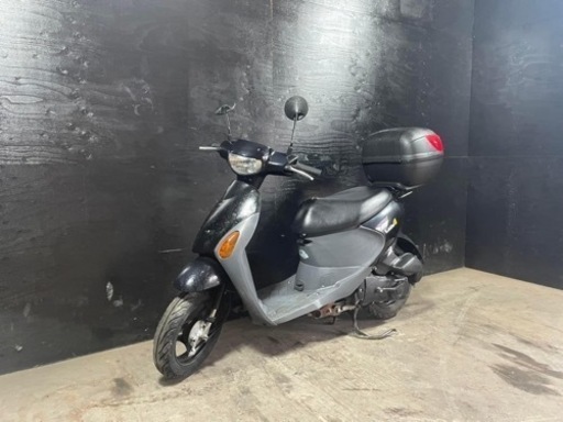 買取強化中！どんな車両でも1万円から！★お支払総額3.3万円★ スズキ レッツ4 CA45A リアボックス付き！4スト、インジェクション♪ 低燃費！通勤通学に♪