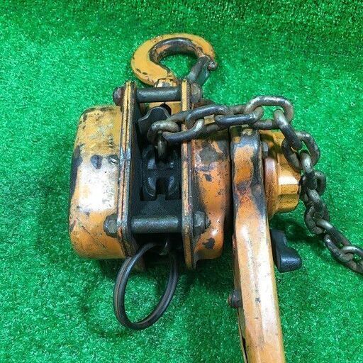 レバーホイスト 1t 1.5m①【市川行徳店】【店頭取引限定】【中古】管理番号：ITXU3G86HCZJ