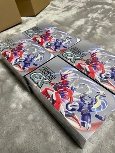 プレミアムトレーナーボックス4つ　ポケモンカード